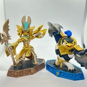 Skylanders Imaginators King Pen & Golden Queen Figure Lot of 2 Activision 2016